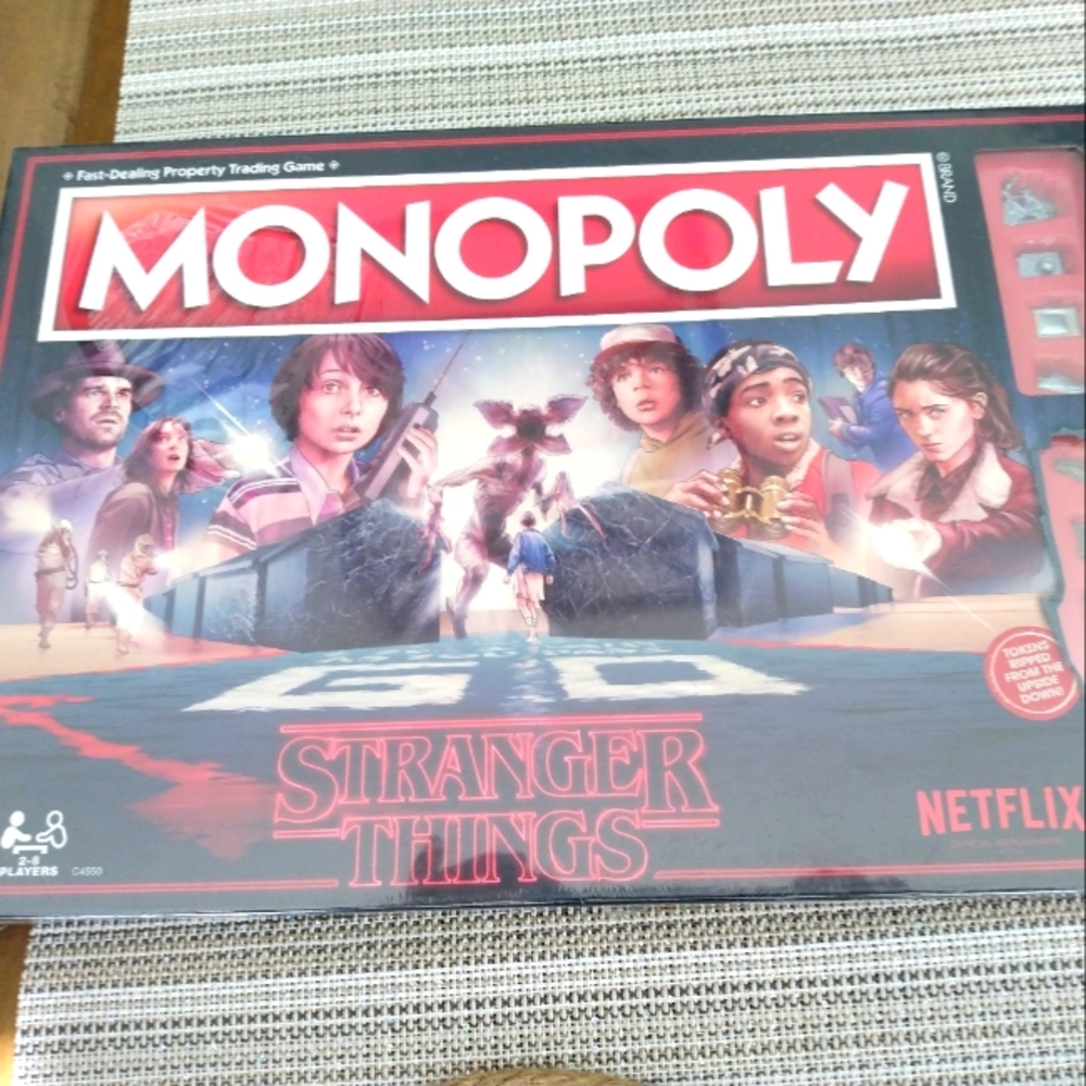 Stranger Things Monopoly game brand new